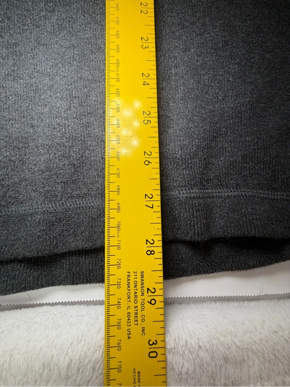 Banana Republic Men's Charcoal V-Neck Sweater